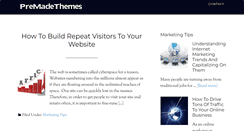 Desktop Screenshot of premadethemes.com